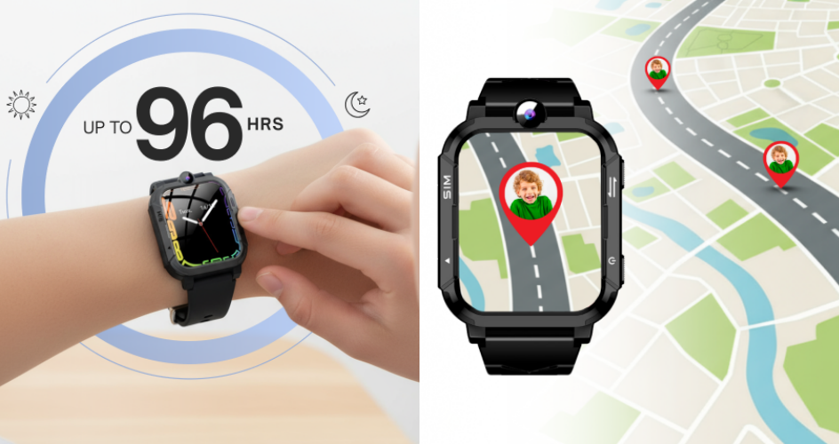 Anxious parent searching for their child, highlighting the need for a Nova Loop Watch kids safety tracker in busy areas
